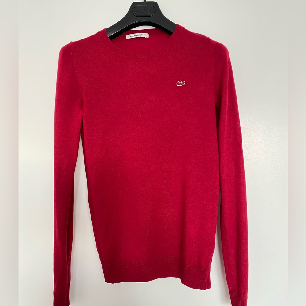 Lacoste sweater, size S